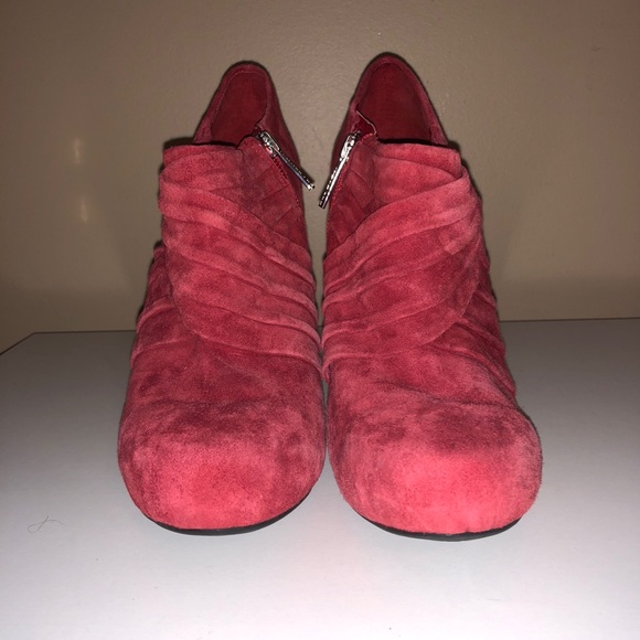 S A L E    GIANNI BINI Suede Platform Ankle Booties - Picture 3 of 9